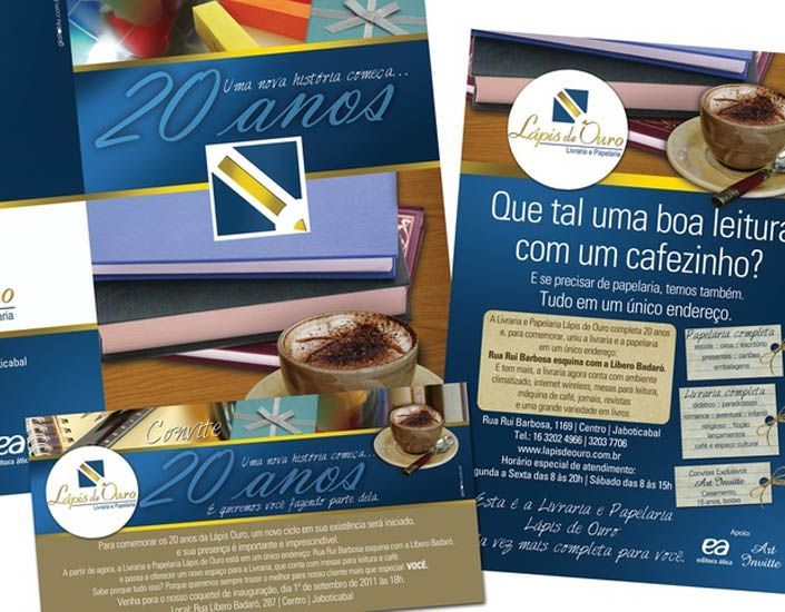 Livraria e Papelaria Lápis de Ouro